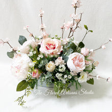 Load image into Gallery viewer, Farmhouse Blush, Light Pink Floral Arrangement - Spring
