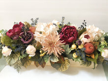 Load image into Gallery viewer, Fall Farmhouse Faux Floral Centerpiece - Country Style
